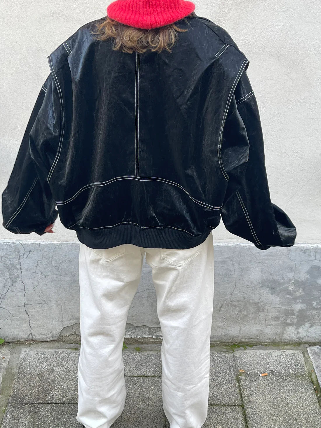 FAYE OVERSIZED CONSTRAST JACKET